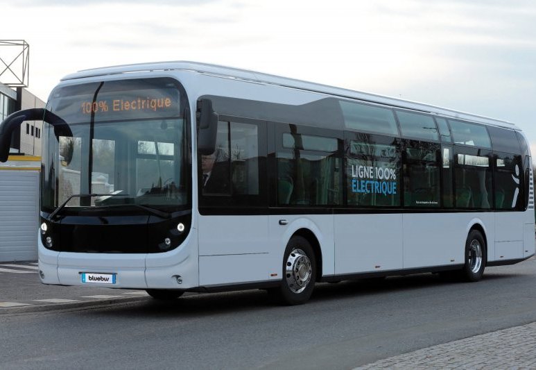 Brest M Tropole Teste Le Bluebus De Bollor Bus Car