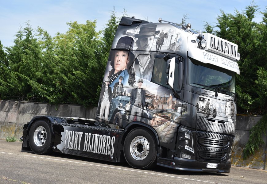 La R Tro Des Show Trucks Volvo Fh Xxl Peaky Blinders