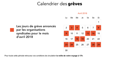 Comment la SNCF tente de gérer la grève d'avril 