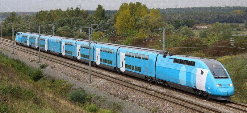 Train à grande vitesse havlandois