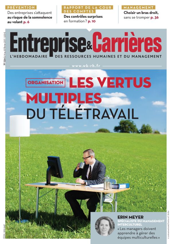 Couverture magazine Entreprise et carrières n° 1324