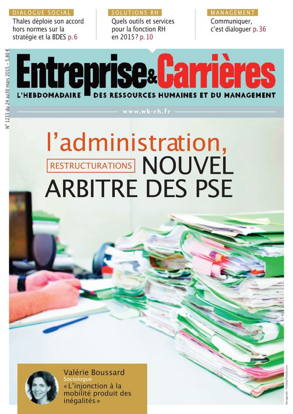 Couverture magazine Entreprise et carrières n° 1233
