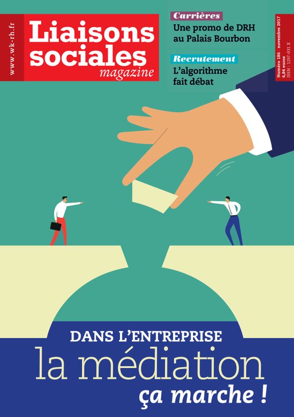 Couverture magazine Liaisons sociales magazine n° 186