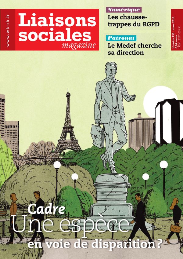 Couverture magazine Liaisons sociales magazine n° 190