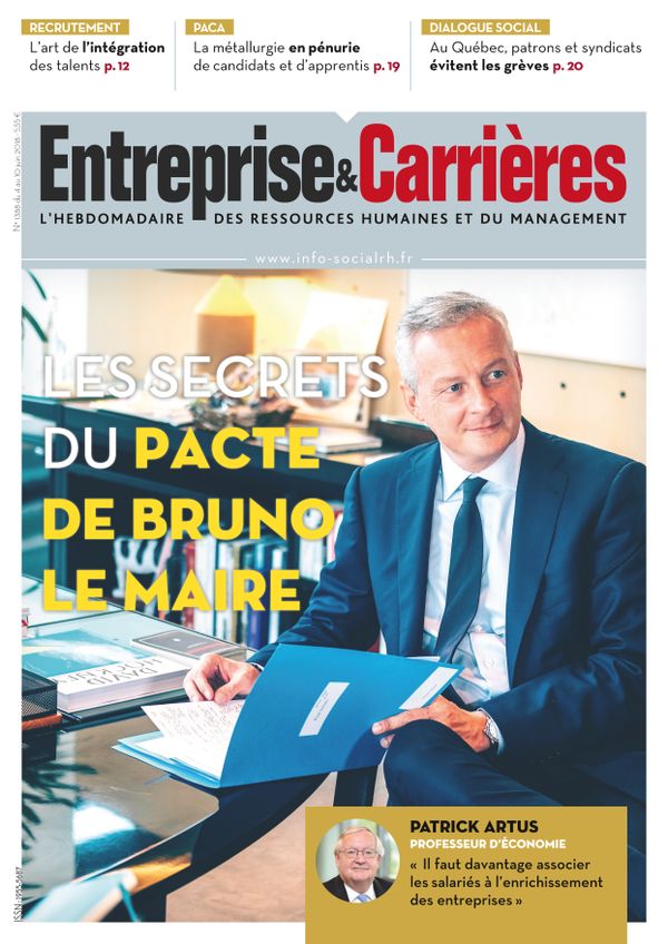 Couverture magazine Entreprise et carrières n° 1388