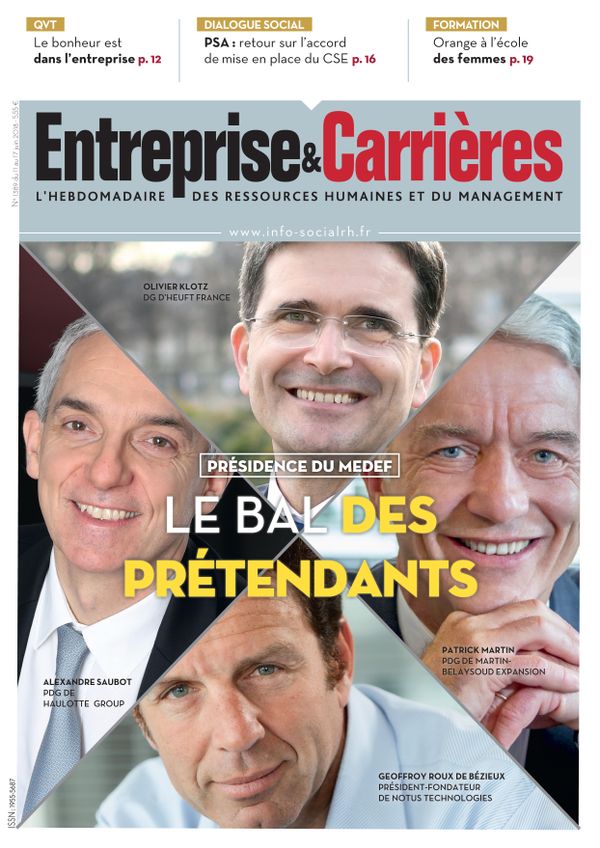 Couverture magazine Entreprise et carrières n° 1389
