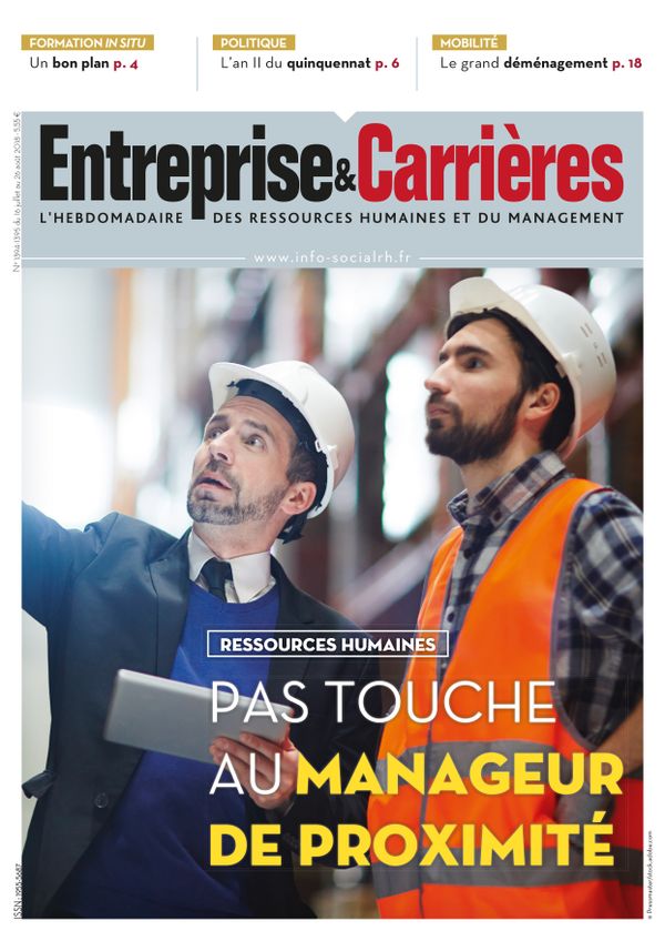 Couverture magazine Entreprise et carrières n° 1394