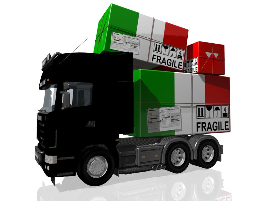 Le marché des camions - Italie