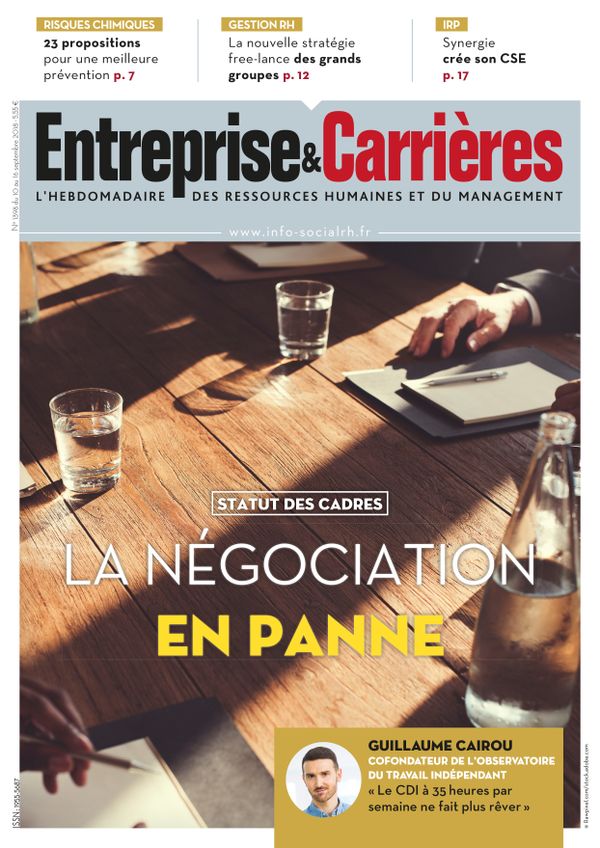 Couverture magazine Entreprise et carrières n° 1398