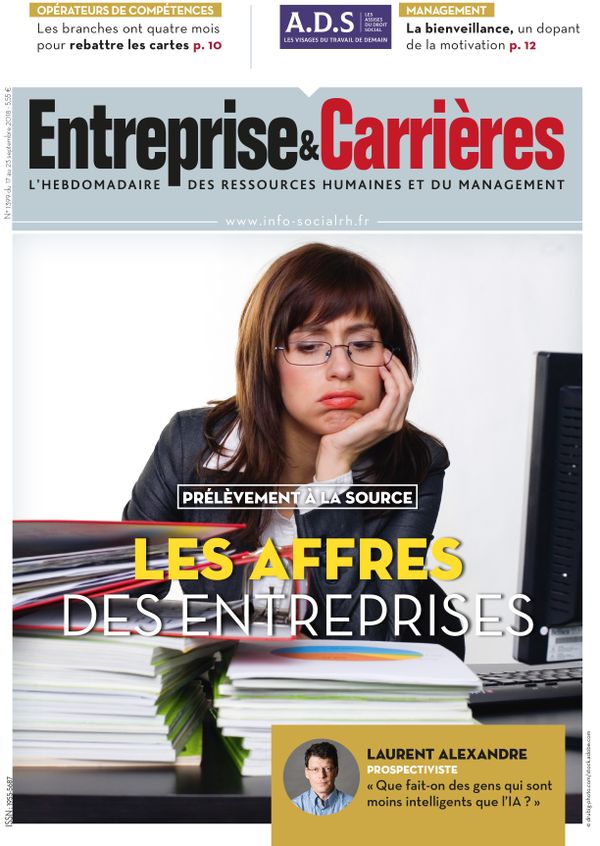 Couverture magazine Entreprise et carrières n° 1399