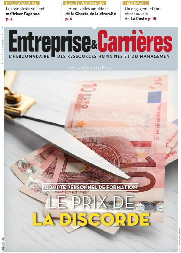 Couverture magazine Entreprise et carrières n° 1402