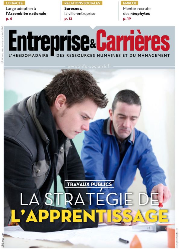 Couverture magazine Entreprise et carrières n° 1403