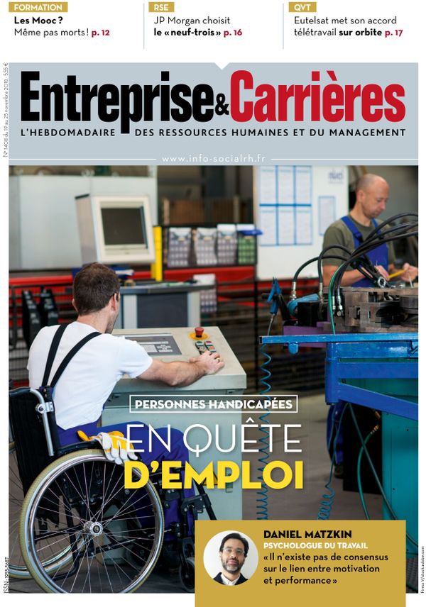 Couverture magazine Entreprise et carrières n° 1408
