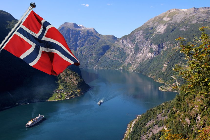 Geirangerfjord in Norway (Unesco World Heritage)