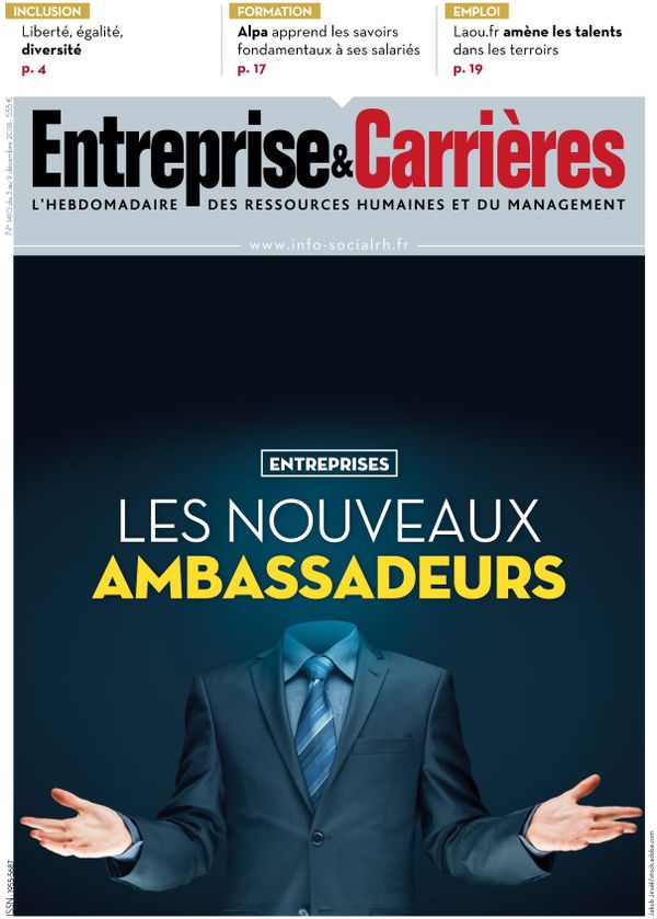 Couverture magazine Entreprise et carrières n° 1410
