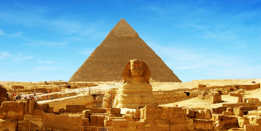 Great Sphinx of Giza - panorama