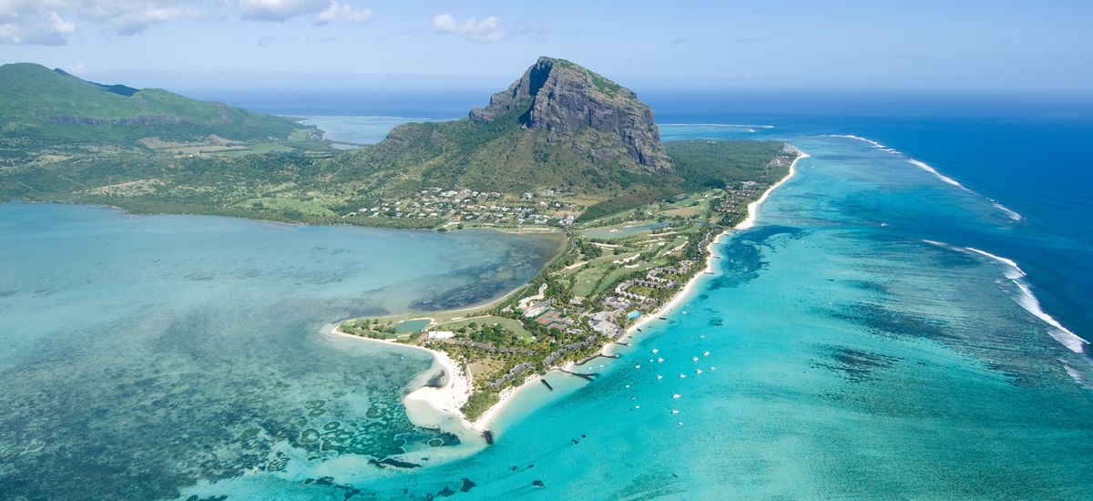 Aerial Mauritius