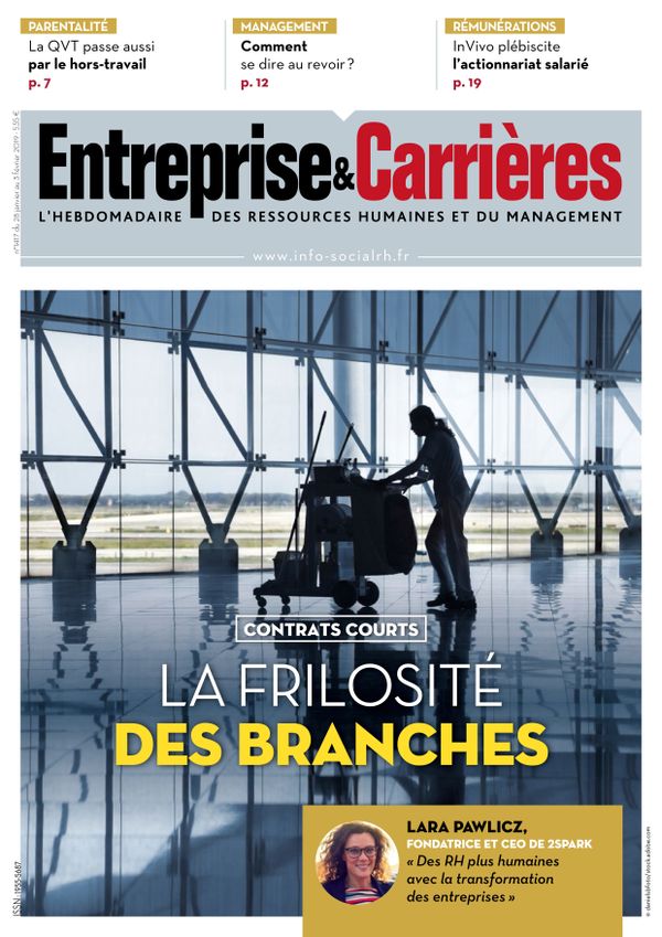 Couverture magazine Entreprise et carrières n° 1417