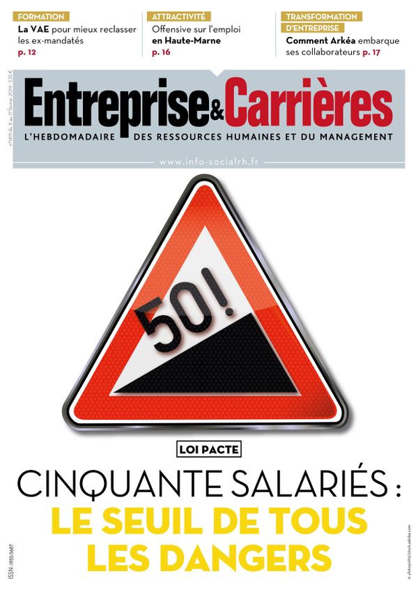 Couverture magazine Entreprise et carrières n° 1419