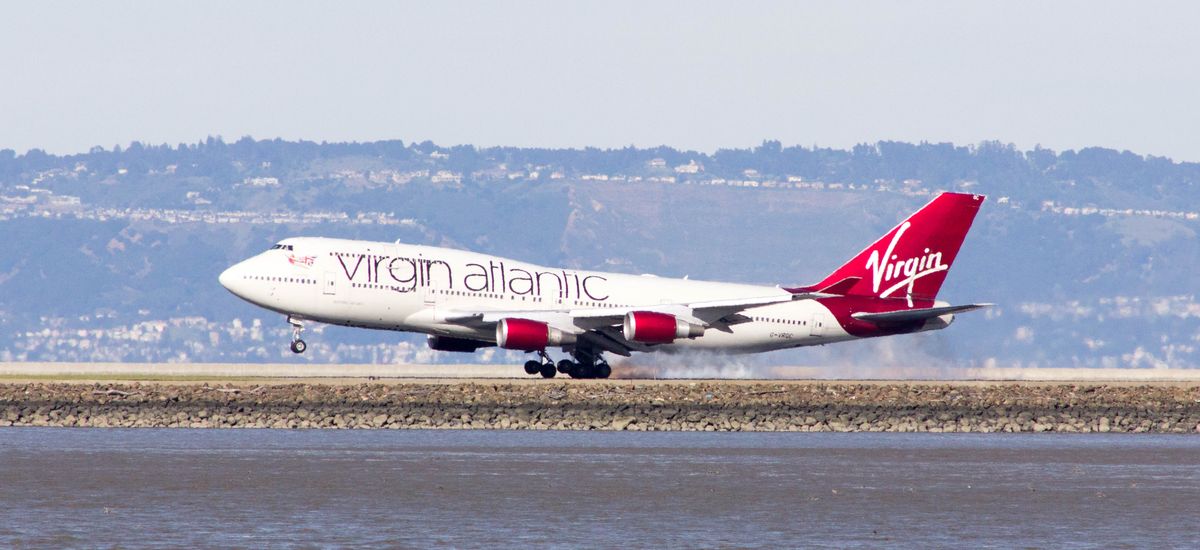 Virgin Atlantic Boeing 747-41R G-VROC