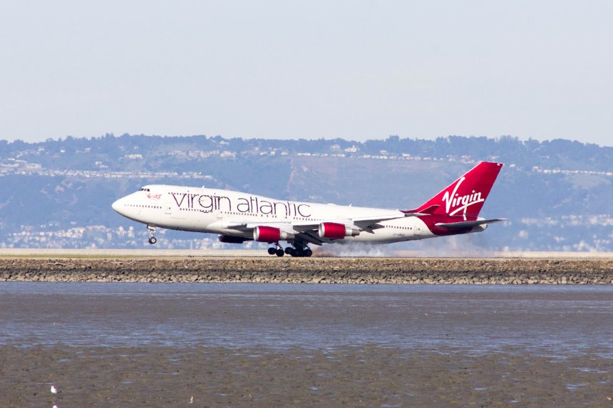Virgin Atlantic Boeing 747-41R G-VROC