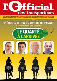 Couverture magazine officiel des transporteurs n° 2966