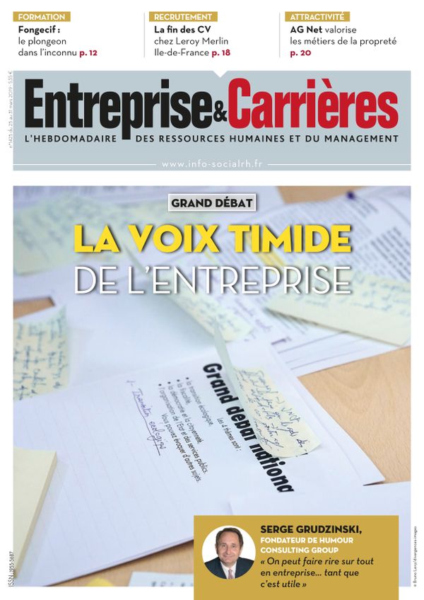 Couverture magazine Entreprise et carrières n° 1425