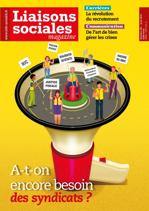 Couverture magazine Liaisons sociales magazine n° 201