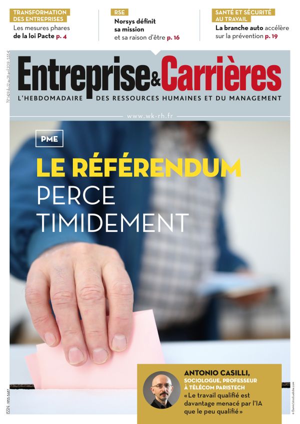 Couverture magazine Entreprise et carrières n° 1429
