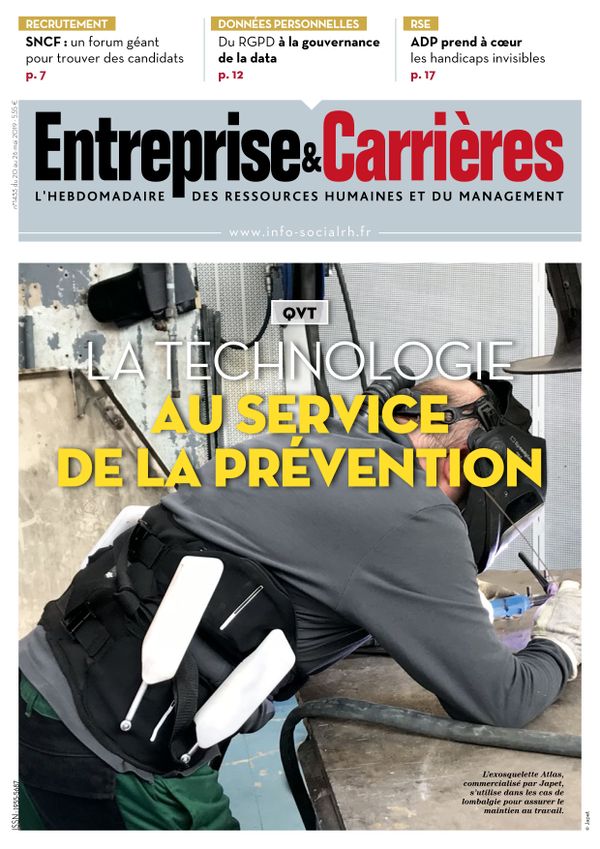 Couverture magazine Entreprise et carrières n° 1433