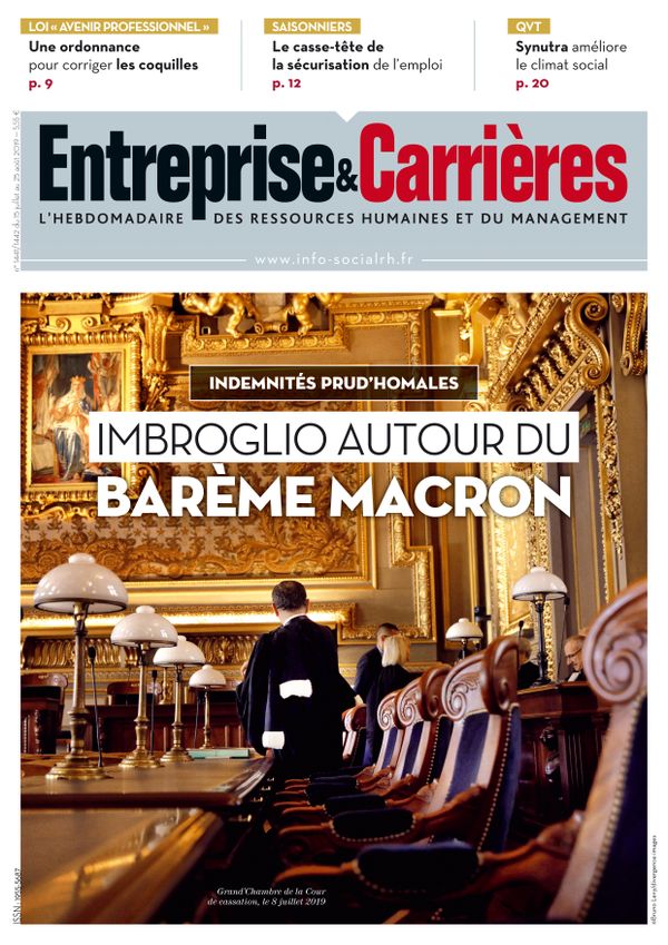 Couverture magazine Entreprise et carrières n° 1441