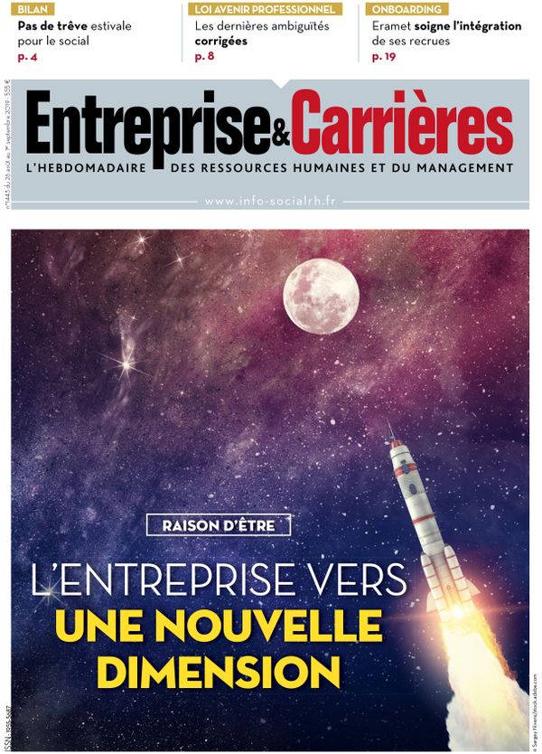 Couverture magazine Entreprise et carrières n° 1443