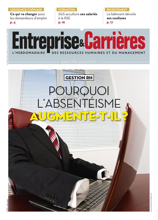 Couverture magazine Entreprise et carrières n° 1453