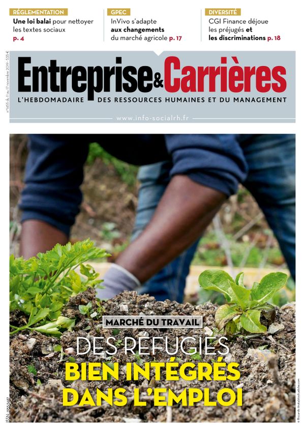 Couverture magazine Entreprise et carrières n° 1455