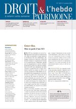 Sommaire n°1207