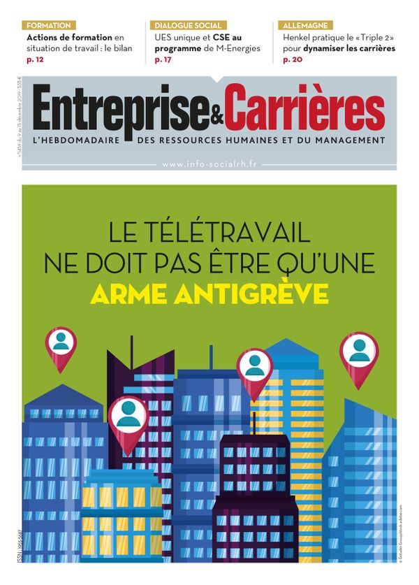 Couverture magazine Entreprise et carrières n° 1459