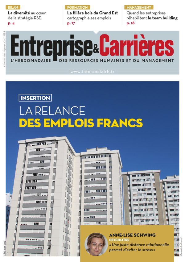 Couverture magazine Entreprise et carrières n° 1463