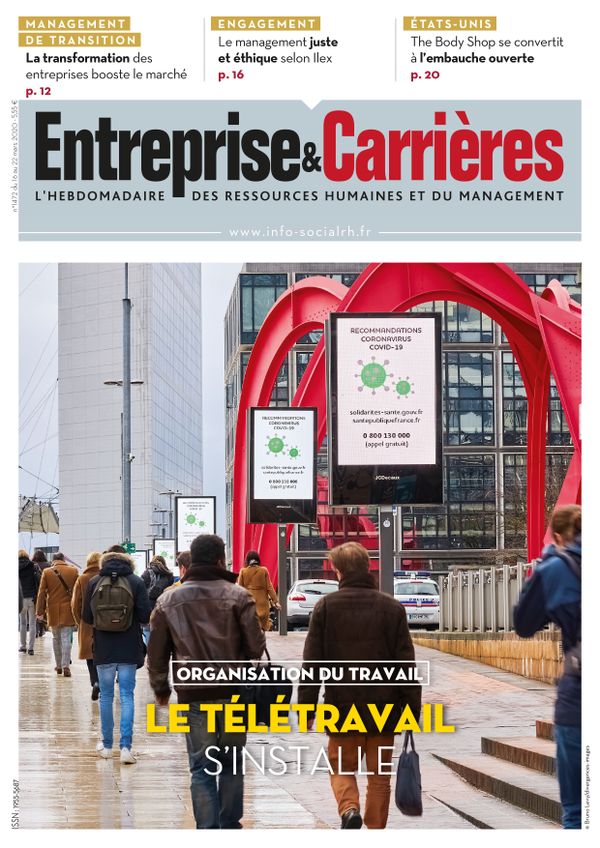 Couverture magazine Entreprise et carrières n° 1472