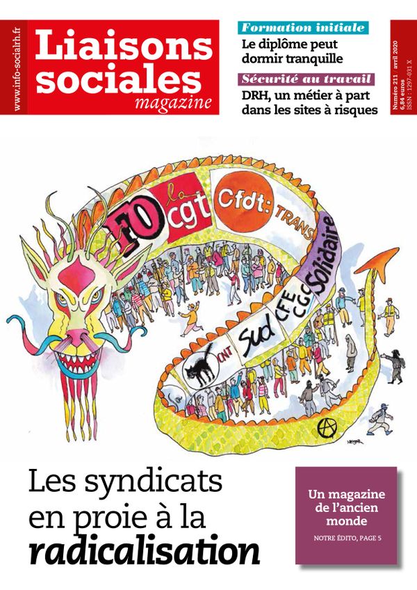 Couverture magazine Liaisons sociales magazine n° 211