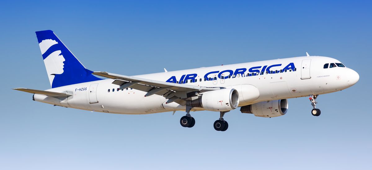 Air Corsica Airbus A320 airplane