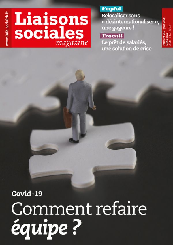 Couverture magazine Liaisons sociales magazine n° 213
