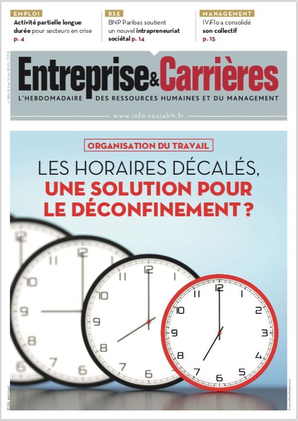 Couverture magazine Entreprise et carrières n° 1484