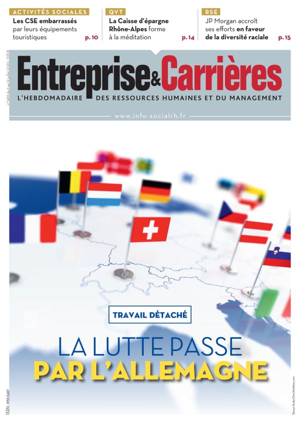 Couverture magazine Entreprise et carrières n° 1489