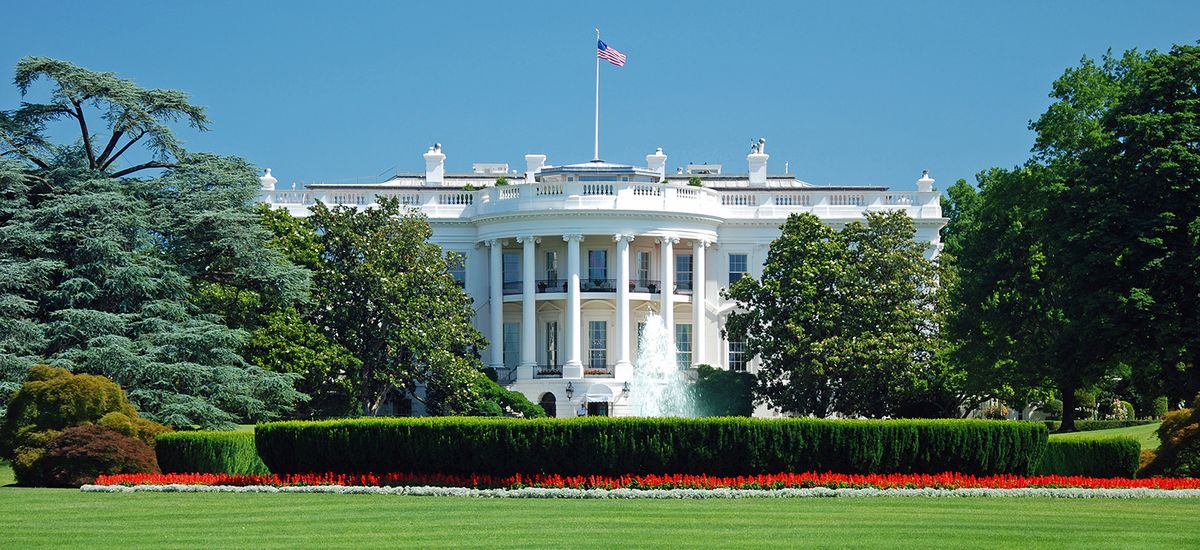 The White House in Washington DC