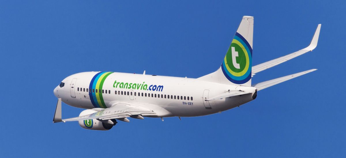 Transavia Boeing 737-700 Banking
