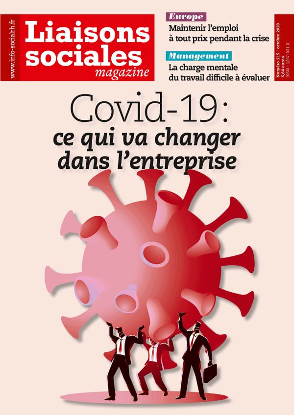 Couverture magazine Liaisons sociales magazine n° 215