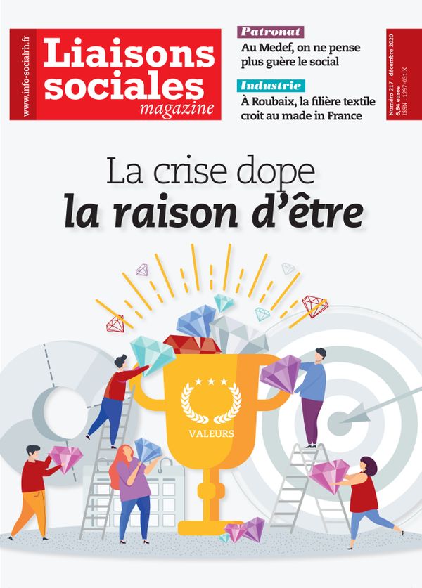 Couverture magazine Liaisons sociales magazine n° 217