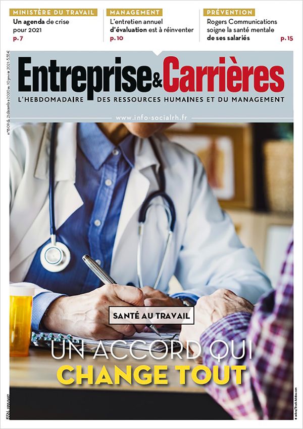 Couverture magazine Entreprise et carrières n° 1509