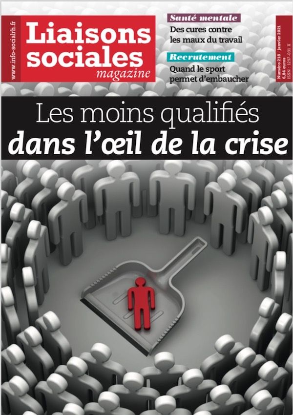 Couverture magazine Liaisons sociales magazine n° 218