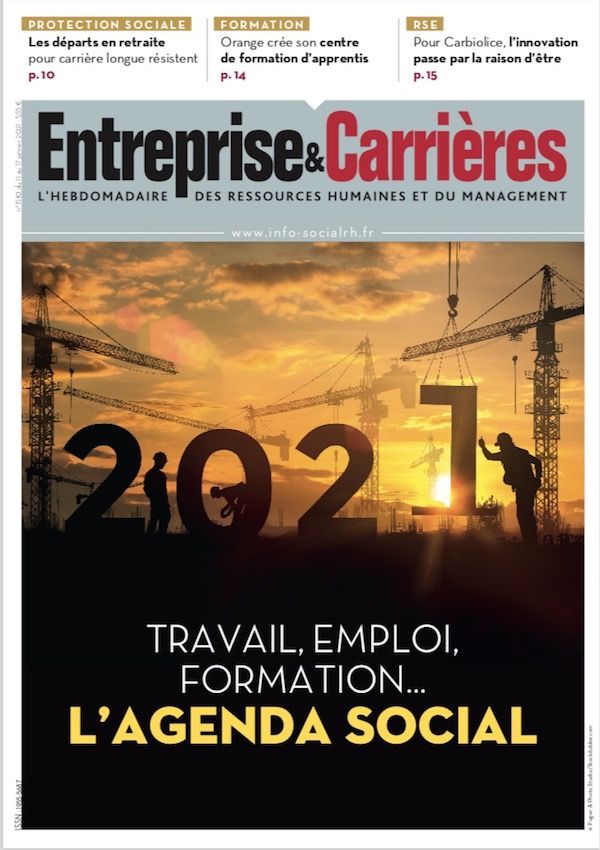 Couverture magazine Entreprise et carrières n° 1510